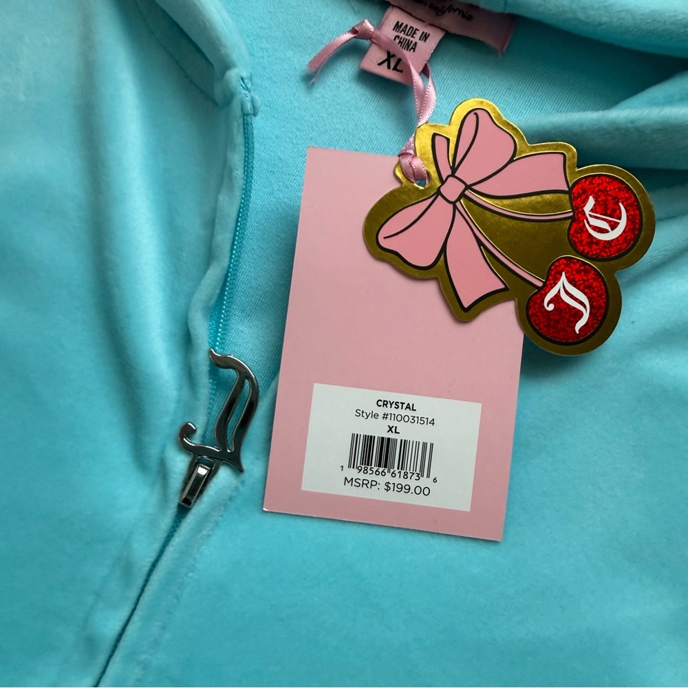 New juicy couture crystal blue tracksuit X-Large - Picture 4 of 5